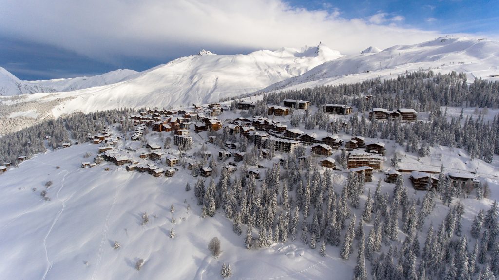 Village view of La Rosiere