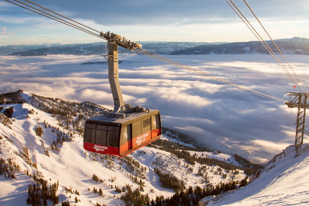 The famous Jackson Hole Tram - Photo: Alterra Mountain Company