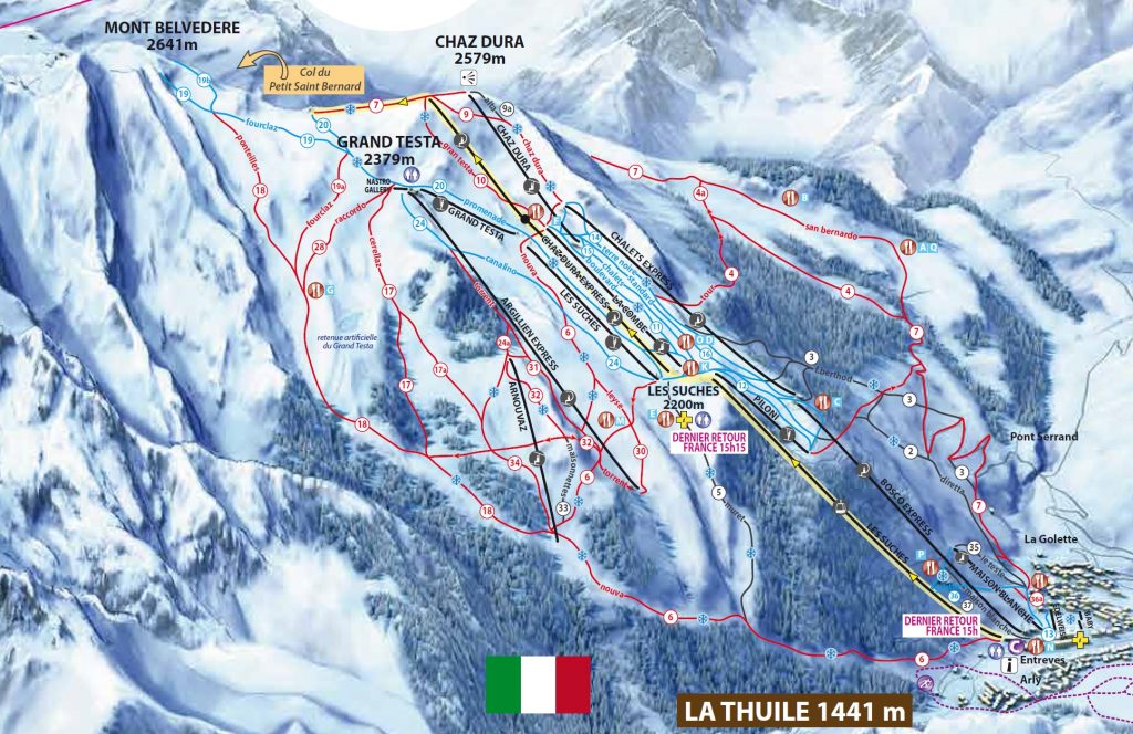 7 killed as helicopter and light aircraft crash over the Ruitor Glacier near La Thuile in the Italian Alps