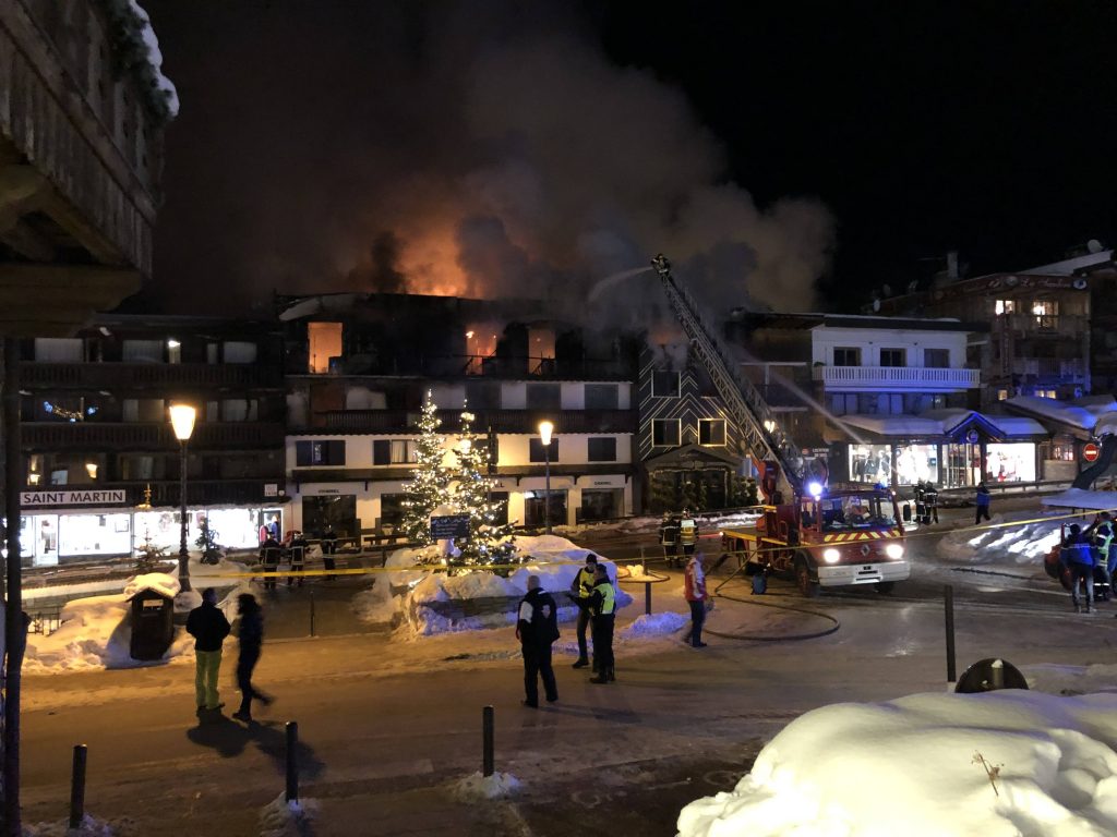 Deadly fire at Courchevel 'may have been arson'