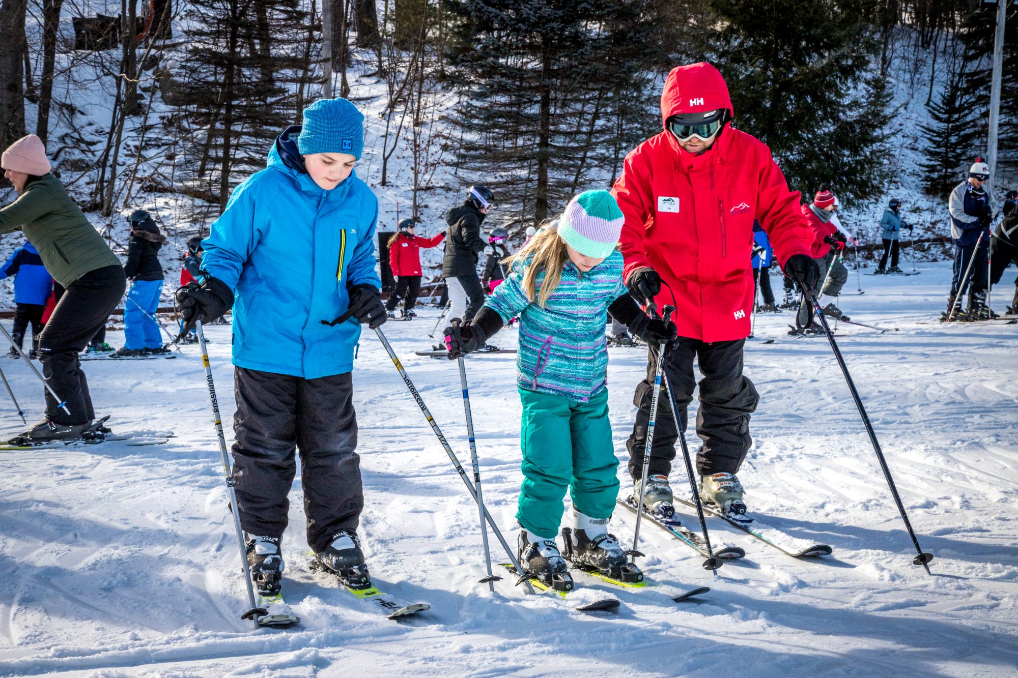 Wachusett Mountain Ski Area. Learn to Ski and Snowboard. First National Learn to Ski and Snowboard Day in the US.