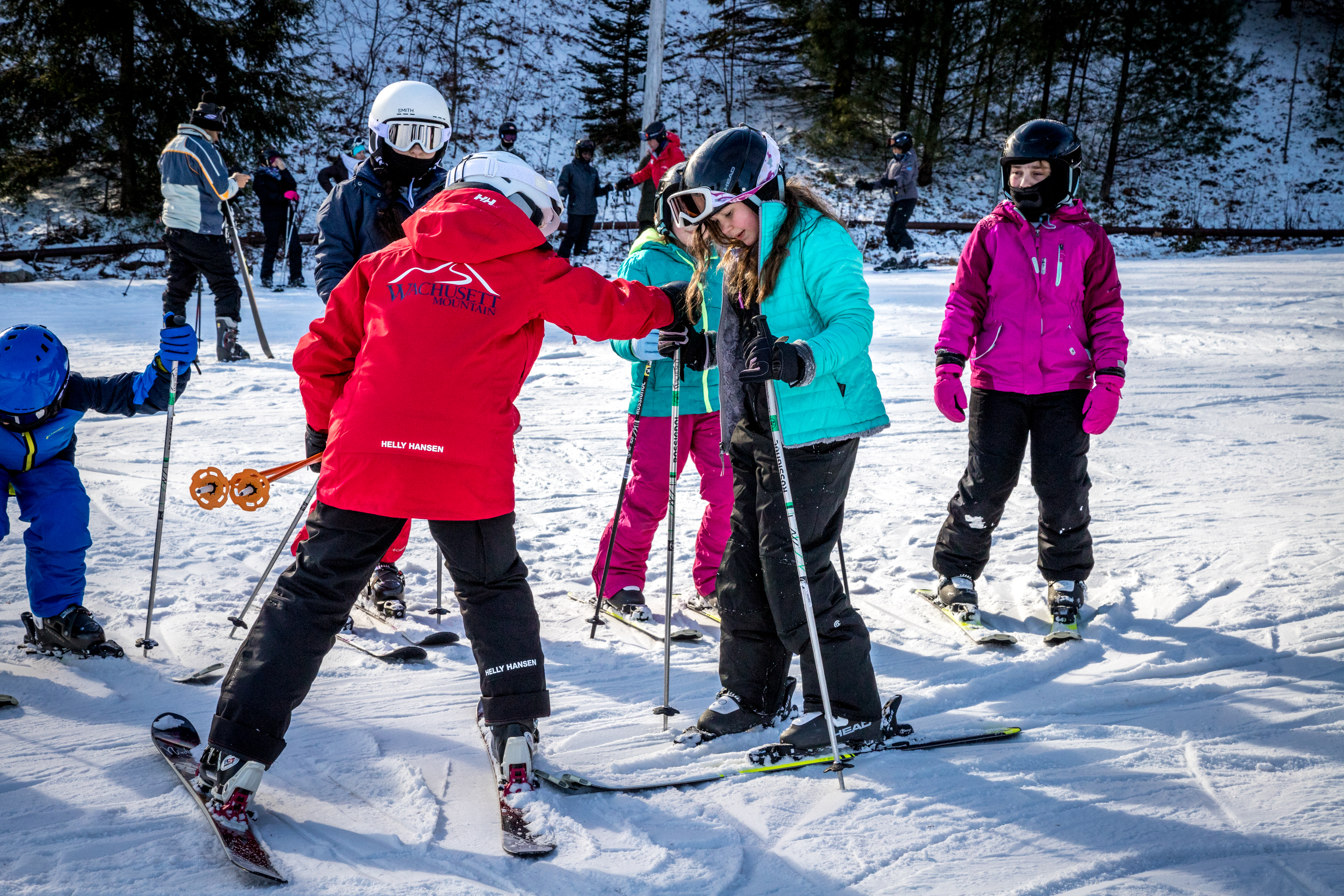 Wachusett Mountain Ski Area. Learn to Ski and Snowboard. First National Learn to Ski and Snowboard Day in the US. 