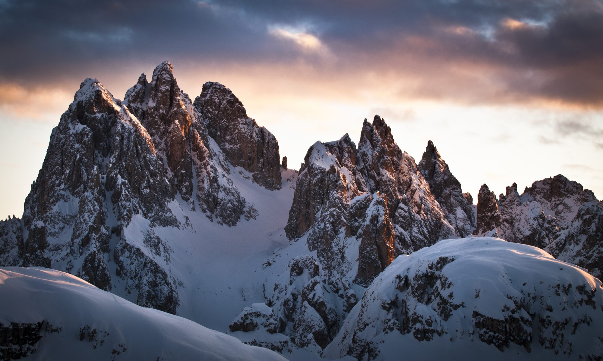 The-Ski-Guru Travel takes you to a Long Ski Safari in the Dolomites. Photo: Giuseppe Ghedina.