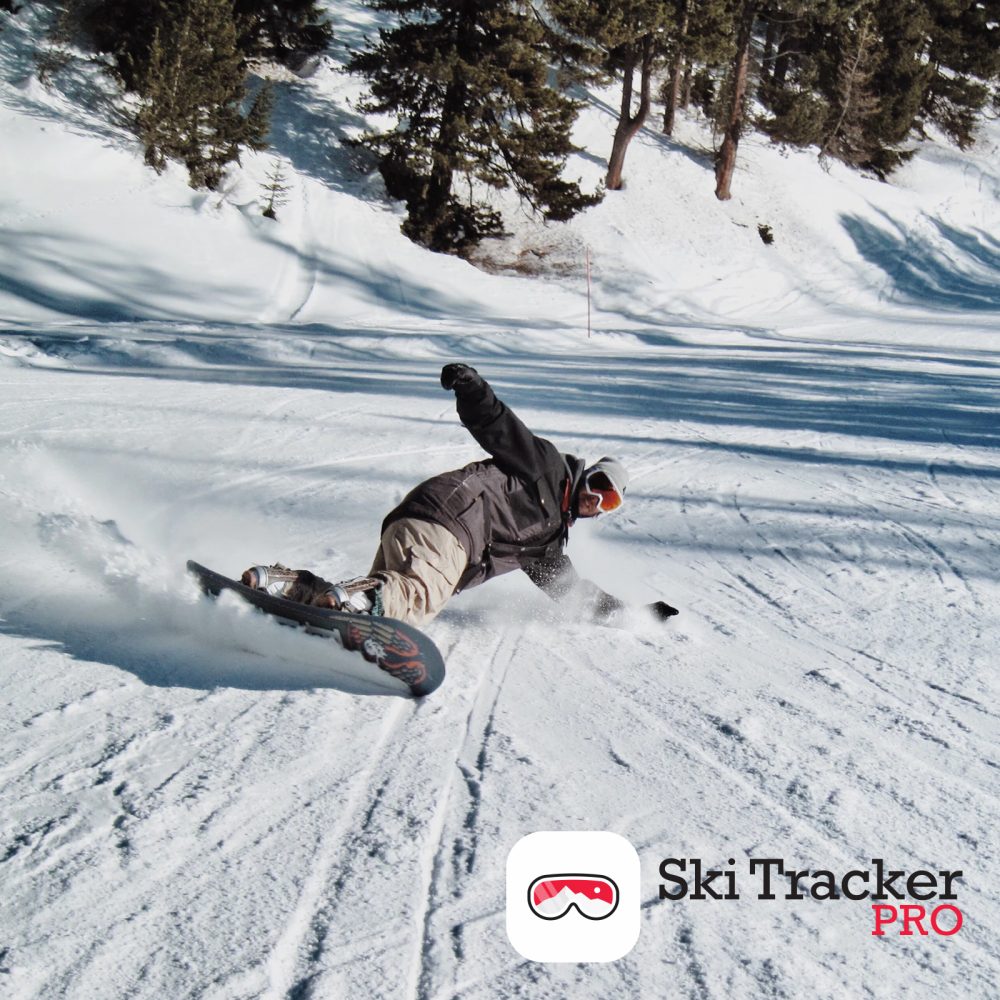 Follow Your Tracks with Ski Tracker PRO. Use this promo code to get one month free. 