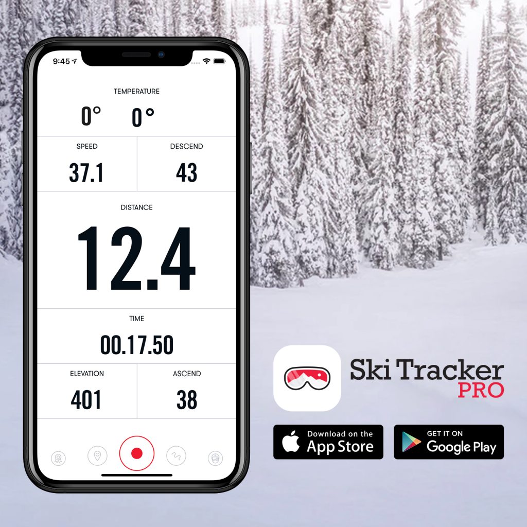 Follow Your Tracks with Ski Tracker PRO