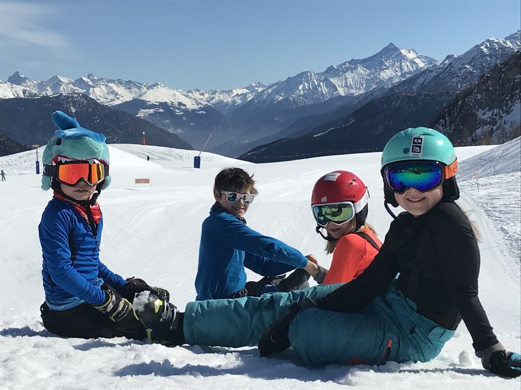 The kids at Maison Vielle- enjoying the day in the sun. Photo: The-Ski-Guru. So, you want to take your family skiing, but you do not know where to start?