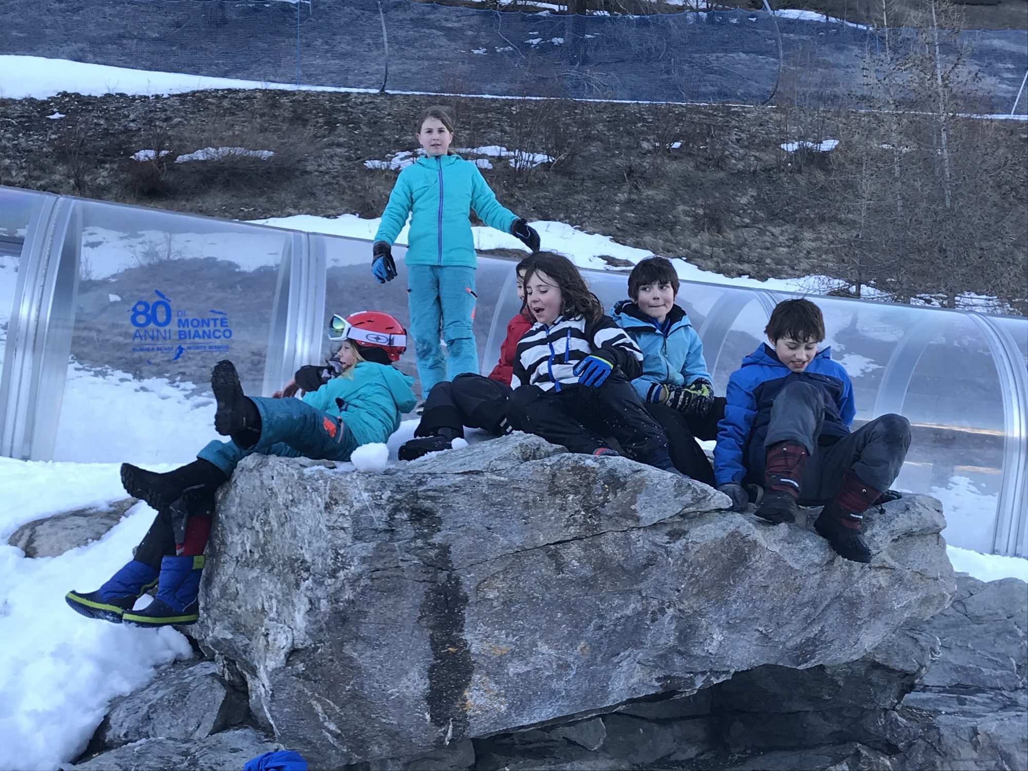 The kids having a great time at Plan Chècrouit. Photo: The-Ski-Guru. The Half Term Family Ski Holiday that did not result as planned.