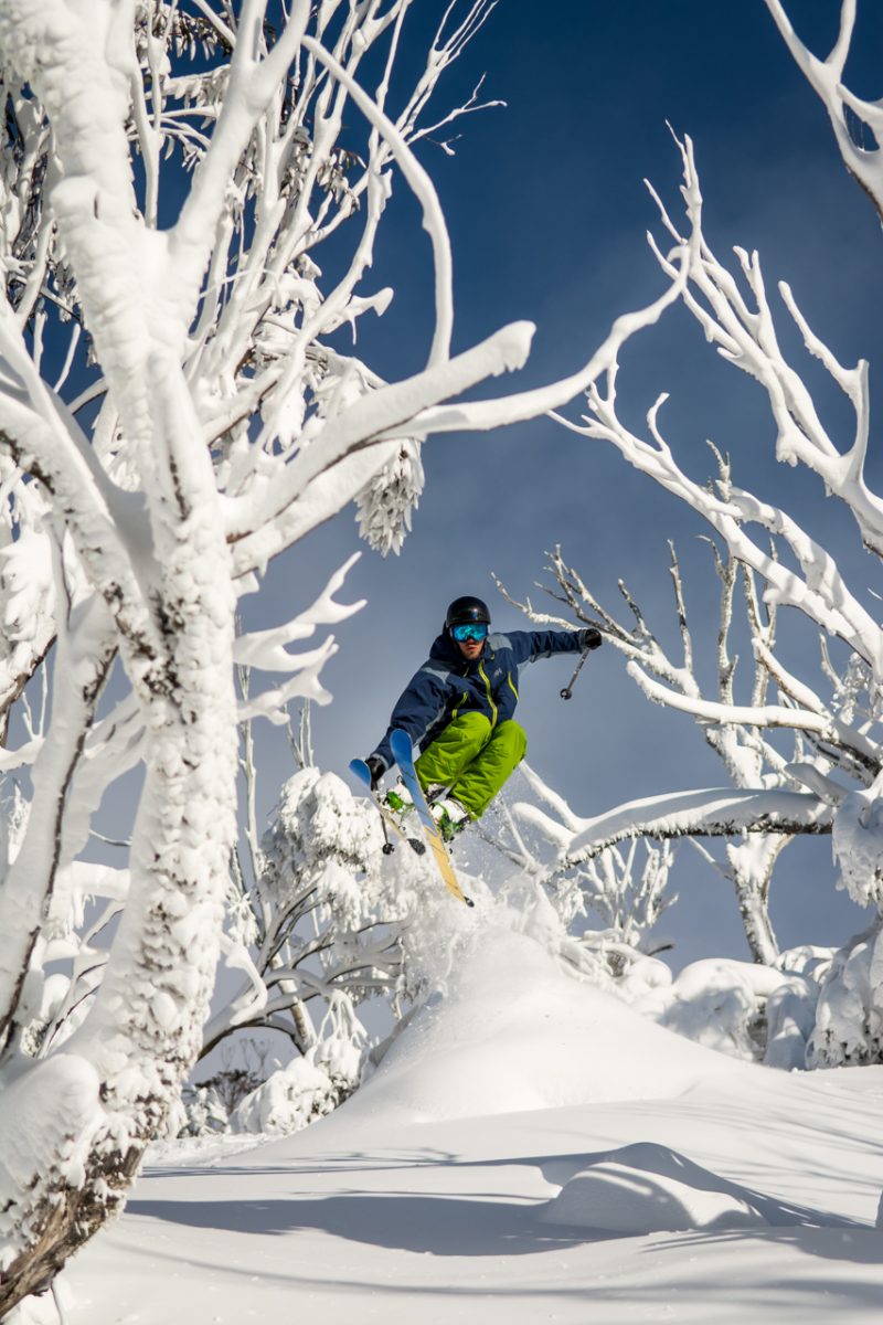 Tree skiing in Thredbo , Australia, part of the Mountain Collective. The Mountain Collective goes on Sale for the 2019-2020 Season. Valle Nevado, Chile added as first South American partner.