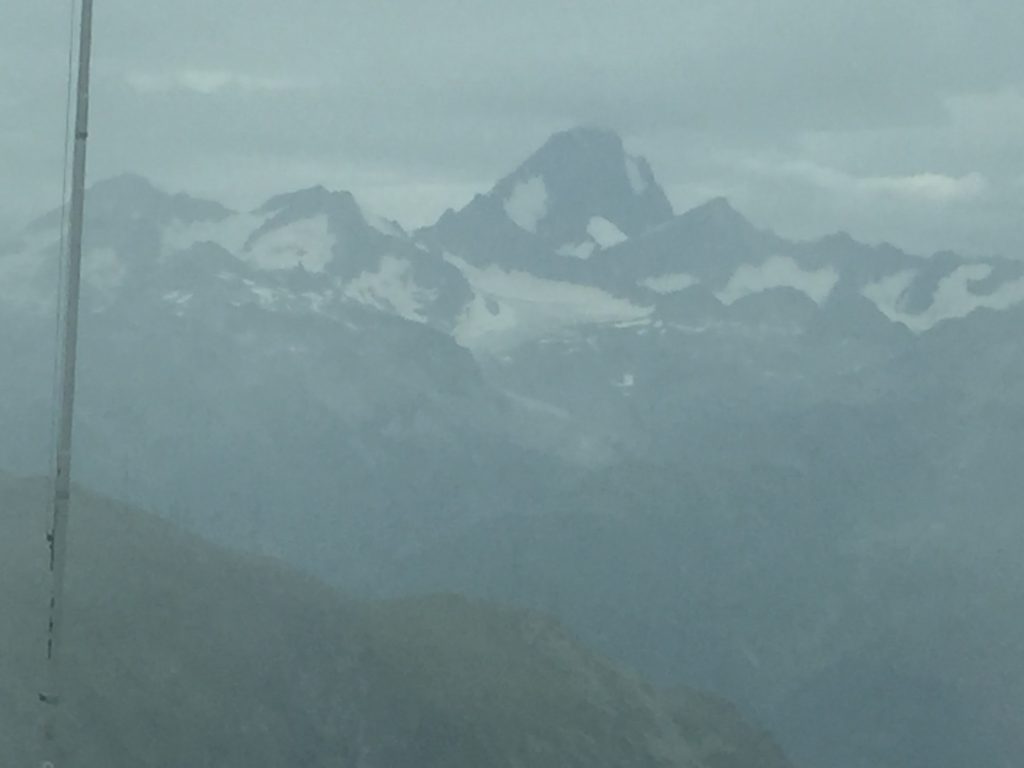 Nufenen pass on a cloudy and foggy day. Photo: The-Ski-Guru. A drive through the Nufenenpass (Passo della Novena) and Grimsel Pass in Switzerland