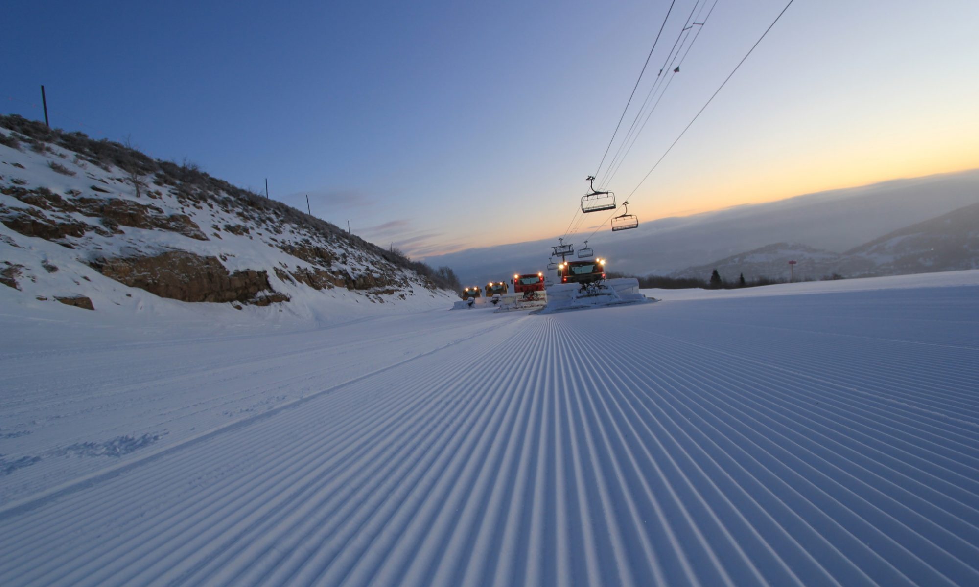 Park City groomed slope. Photo: Vail Resorts. Vail Resorts Still in the News for the Wrong Reasons