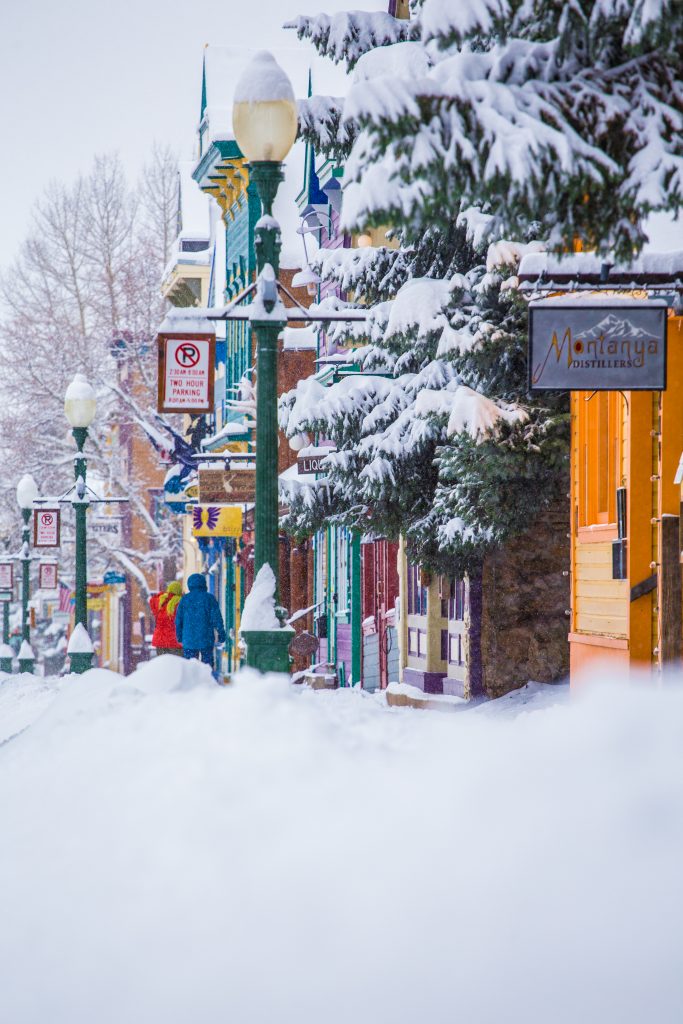 The town of Crested Butte is a mere 3 miles away from Mt Crested Butte, where the ski resort is located. Photo: C.Segal/CBMR. Final Record of Decision Published for Teocalli Drainage Expansion Project.