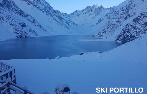 Ski Portillo with a TechnoAlpin fan gun. What is new at Ski Portillo – expanded snowmaking, room renovations and special weeks.