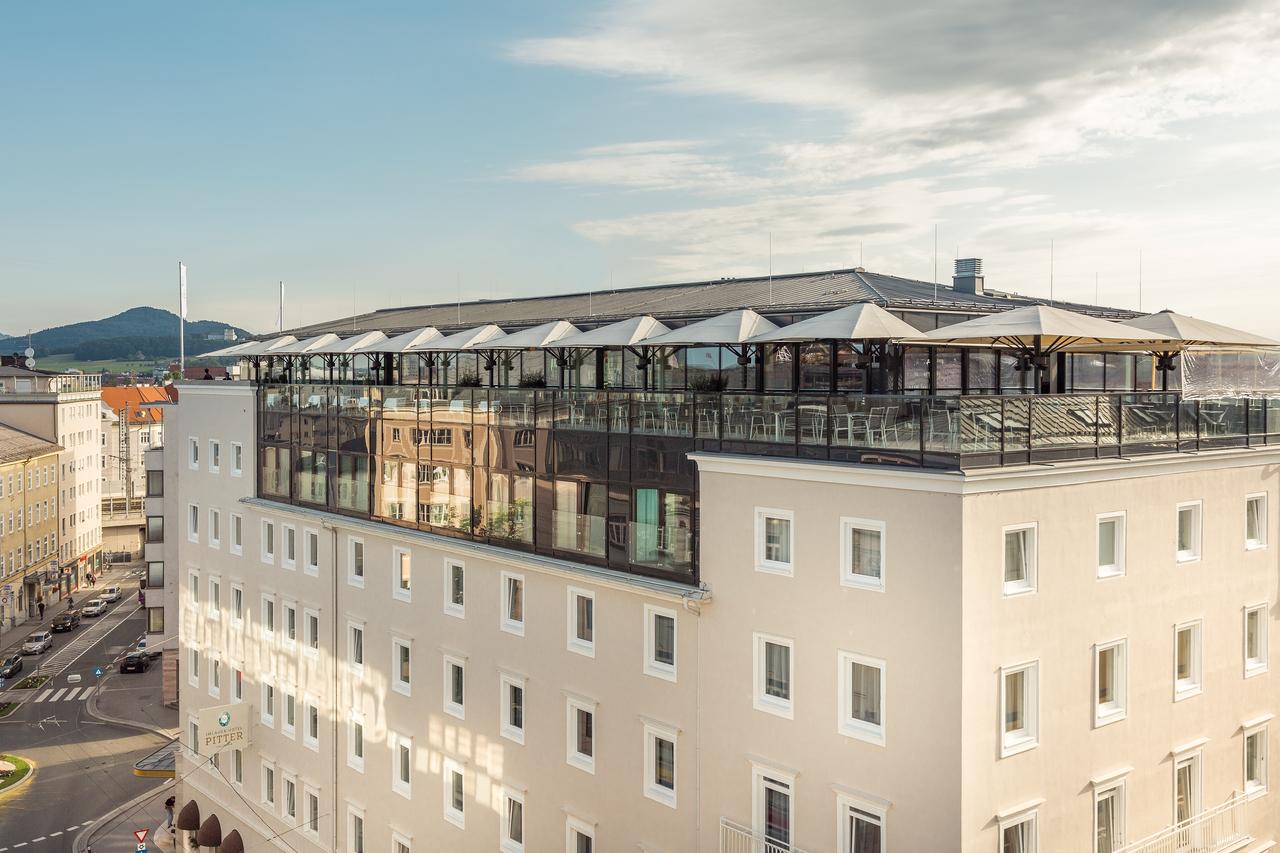 The exterior of the Imlauer Hotel Pitter Salsburg. For fanatics of Architecture, plan your multi-stop visit to Austria post Covid19. 