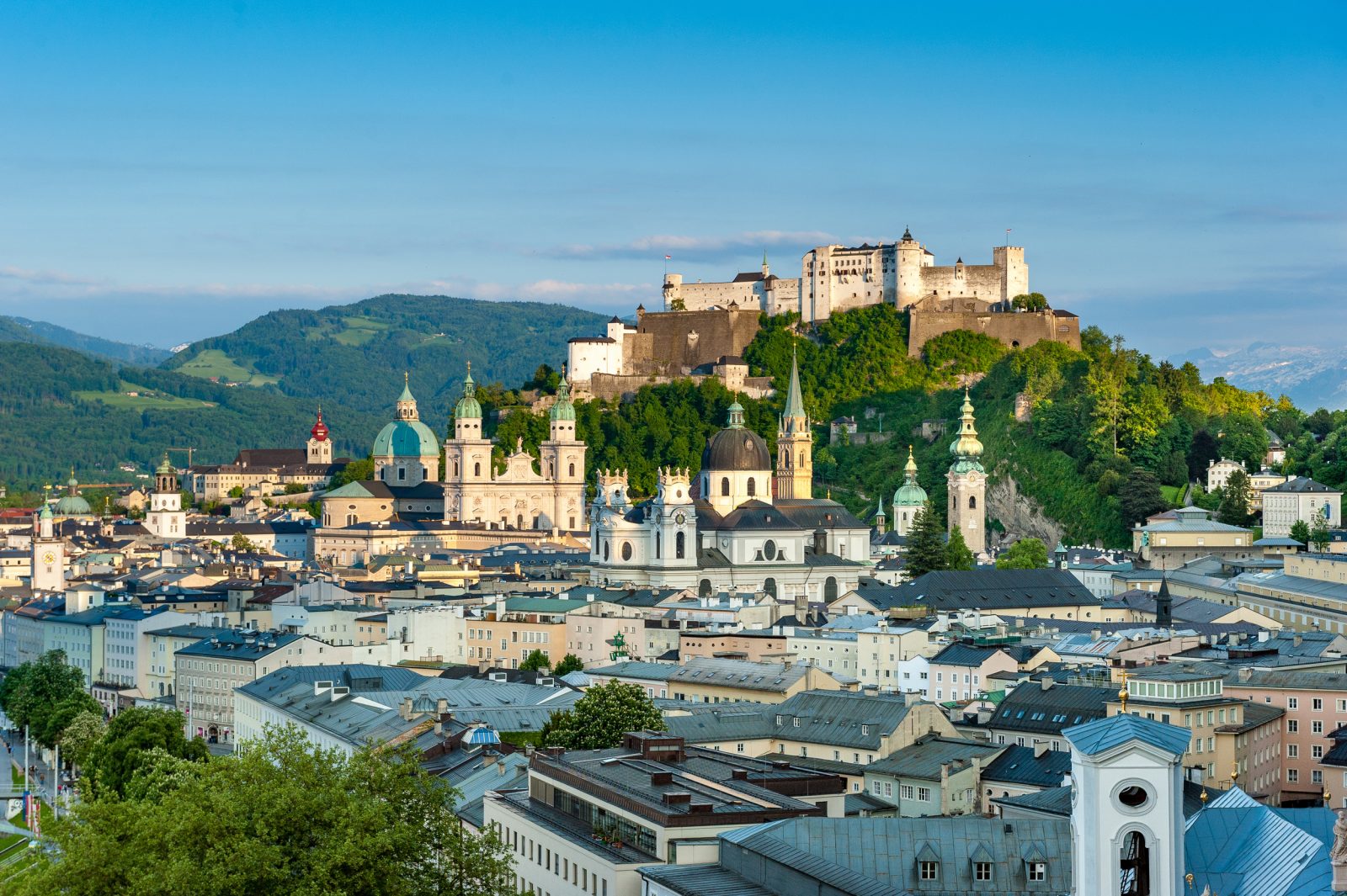 Hohensalzburg Fortress. Copyright Tourismus Salzburg. For fanatics of Architecture, plan your multi-stop visit to Austria post Covid19.