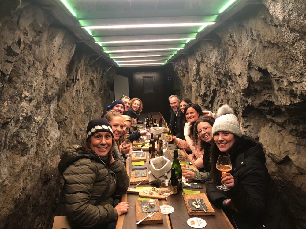 I had the luck to try these cheeses and beers with a fam a couple of winters ago. Still take a jacket, as it is always 10C inside. Photo: The-Ski-Guru. A Must-Read Guide to Summer in South Tyrol