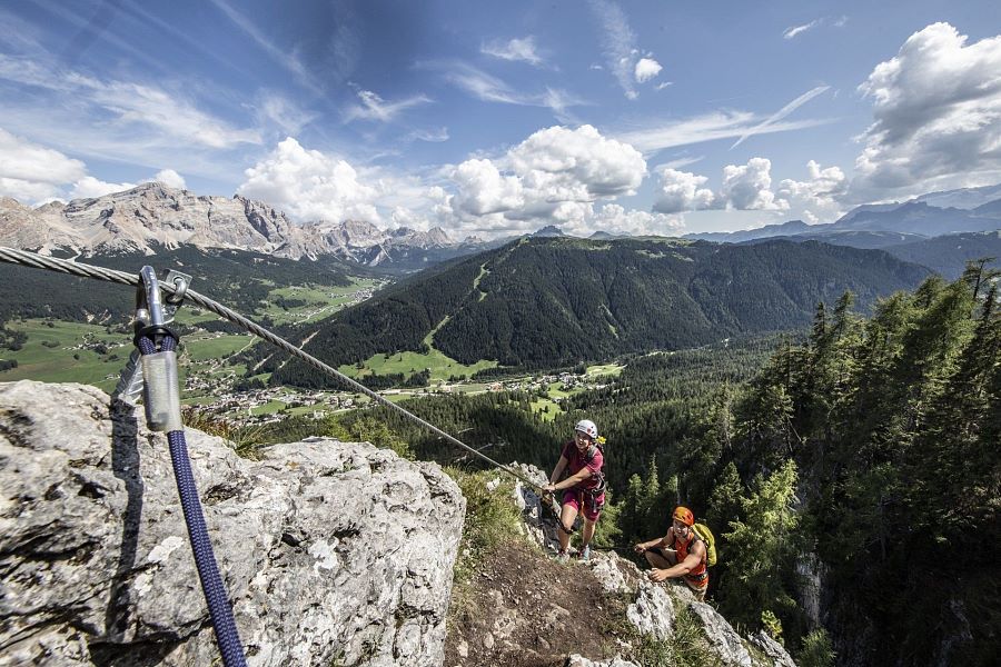 Via Ferrata Les Cordes Gherdenacia. A Must-Read Guide to Summer in South Tyrol.