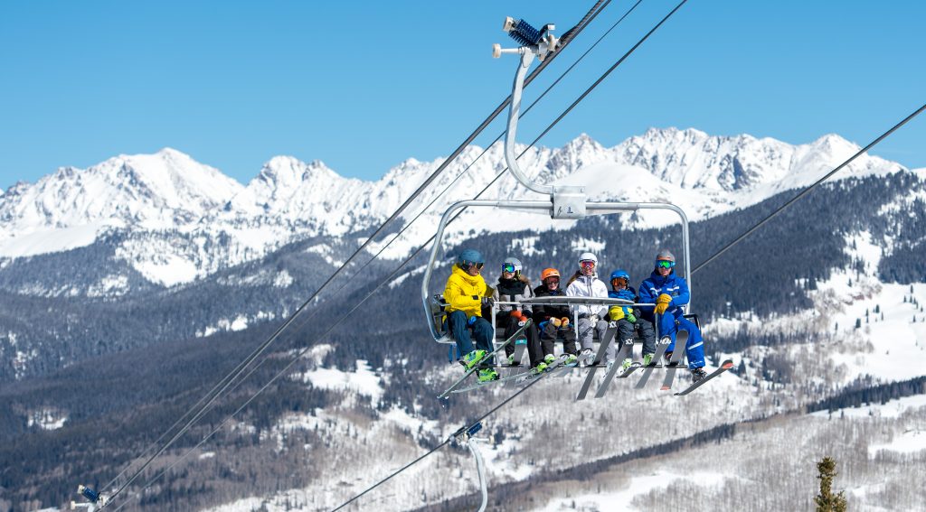 Family Ski School Instruction in Vail, CO. Photo: Jack Affleck. Vail Resorts. The Must-Read Guide to Vail.