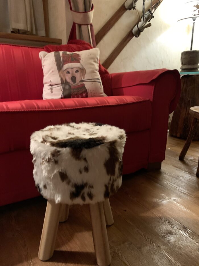 A detail of the living room at Il Cuore della Valdigne. Book Il Cuore della Valdigne here. Photo: The-Ski-Guru. Family trek to Lago d' Arpy, Morgex, AO.