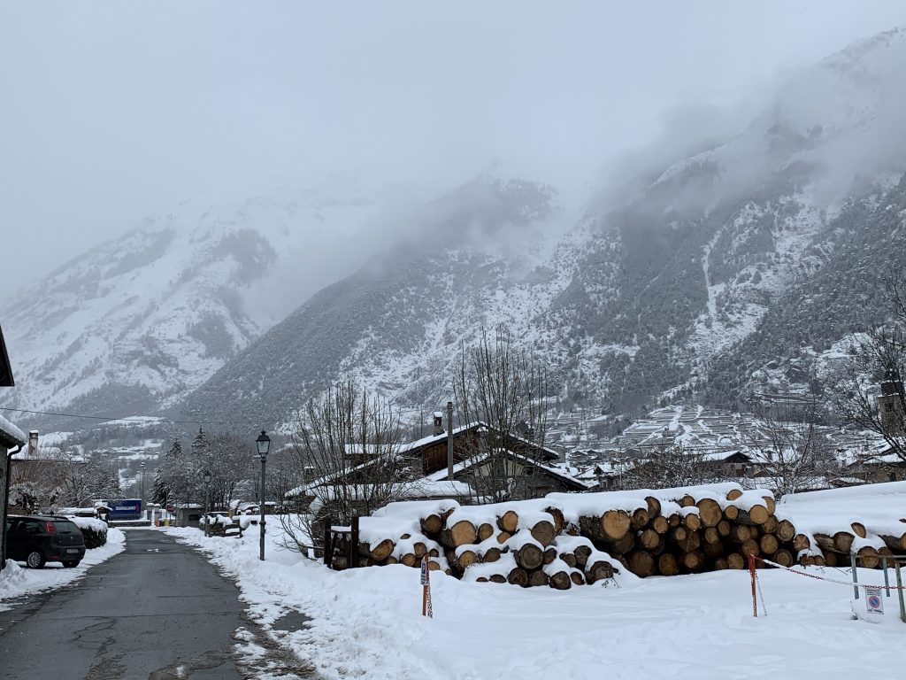 Lots of snow is great, but it can bring its trouble. Photo at Pautex, in the comune of Morgex in the Aosta Valley. Photo: The-Ski-Guru. The "White Season" in Europe and the Big Snowstorms