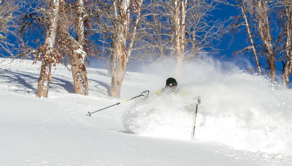 Dan Egan in Powder. 30 Years in a White Haze- the new book by ski legend Dan Egan and Eric Wilbur will be available from March.