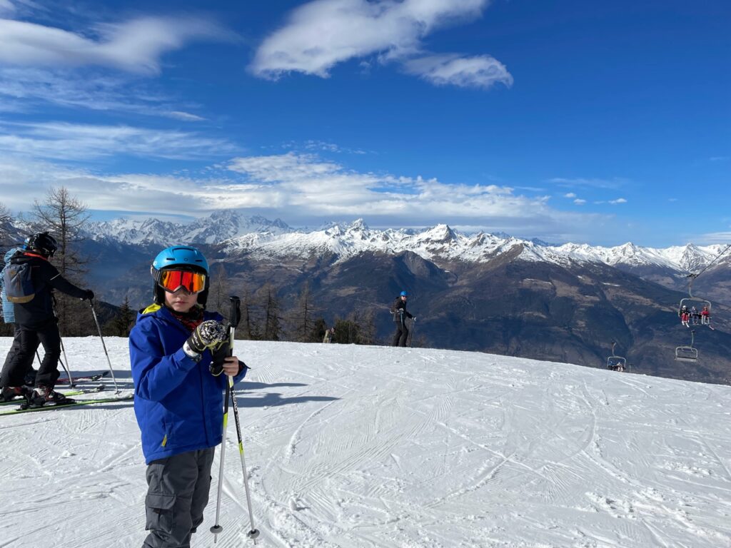 Nice and warm day in Pila, snow became corn snow overnight- still nice! Photo: The-Ski-Guru. The Must-Read Guide to Pila, Aosta Valley