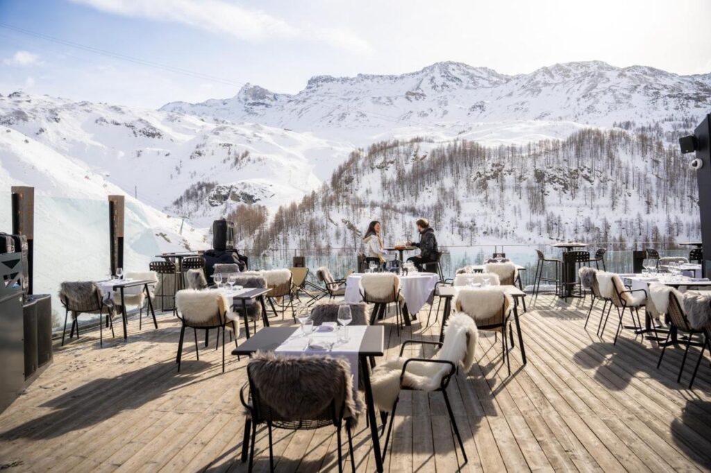 The terrace at the Bergman Mountain Hotel. Photo credit: Bergman Mountain Hotel/Booking. Book your stay at the Bergman here. 