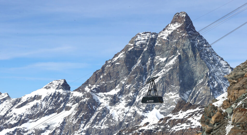 Cervino - photo: Pentaphoto/ Cervino Ski Paradise. Cervino Ski Paradise opens the season on 26th October -the longest season in Italy of 11 months! 