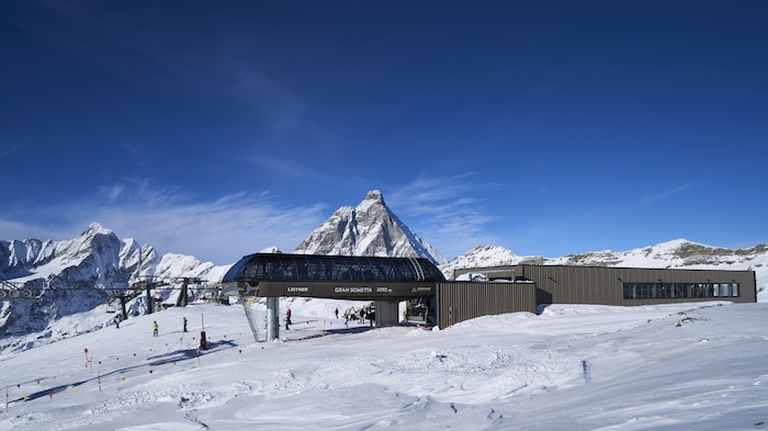 Valtourneche. Photo: Gianlucca Gobi/Cervino Ski Paradise. Today more terrain opens in Cervinia plus this weekend Valtourneche, Torgnon and Chamois also open. 