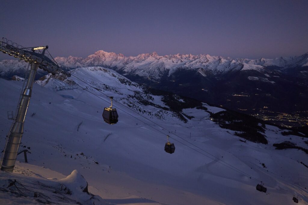 Pila has opened its new cablecar Couis 1- Platta de Grevon. Photo: Pila sPa.